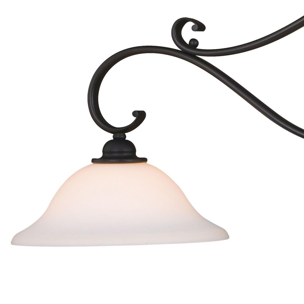Vaxcel Monrovia 3-Light Linear Chandelier in Oil Rubbed Bronze, , large