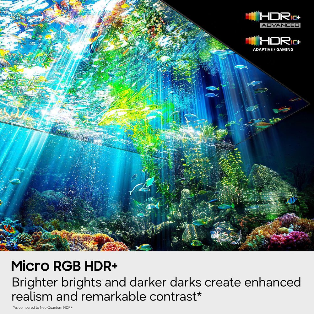 Samsung 100" Class R85H Micro RGB 4K UHD Vision AI in Black - Smart TV, , large