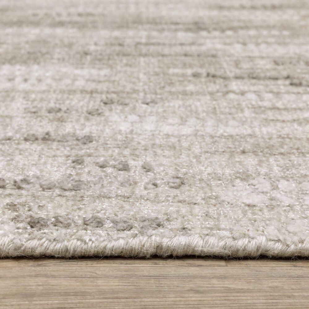 Oriental Weavers Clarke CLA08 Beige and Brown 8&#39; x 10&#39;Area Rug, , large