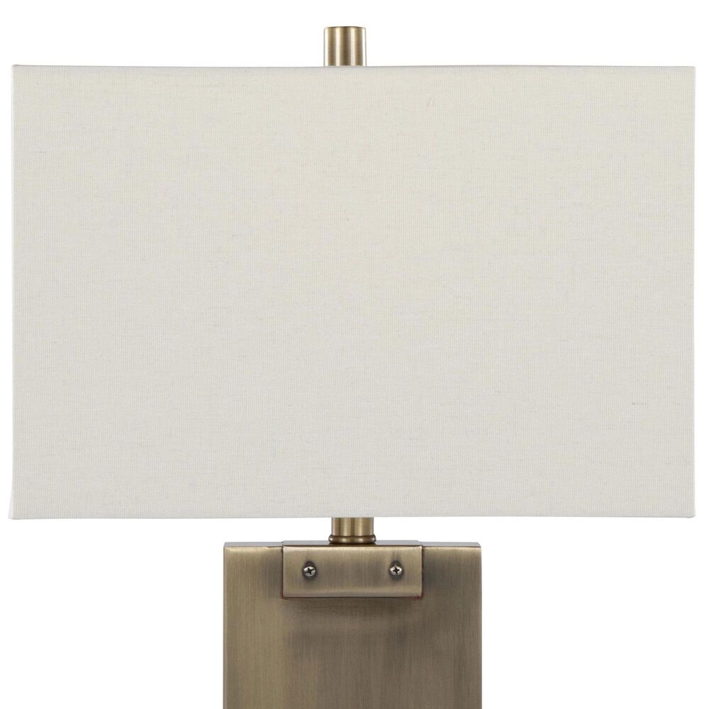 Grandview Gallery Royce Metal Table Lamp in Antique Brass, , large
