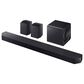 Samsung 100" Class QN80F QLED 4K Vision AI - Smart TV with Q-Series 11.1.4 Channel Soundbar System in Titan Black, , large
