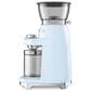 SMEG Conical Burr Coffee Grinder in Pastel Blue, , large
