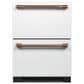 Cafe Undercounter Refrigeration Handle Kit in Brushed Copper, , large