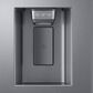 Samsung 22 Cu. Ft. Side by Side Refrigerator with Touch Screen Family Hub in Stainless Steel, , large