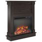DHP Euclid Fireplace Mantel in Espresso, , large