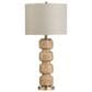 Crestview Collection Somerset Table Lamp in Tan and Gold, , large