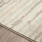 Dalyn Rug Company Brisbane Striped 1"8" x 2"6" Linen Area Rug, , large