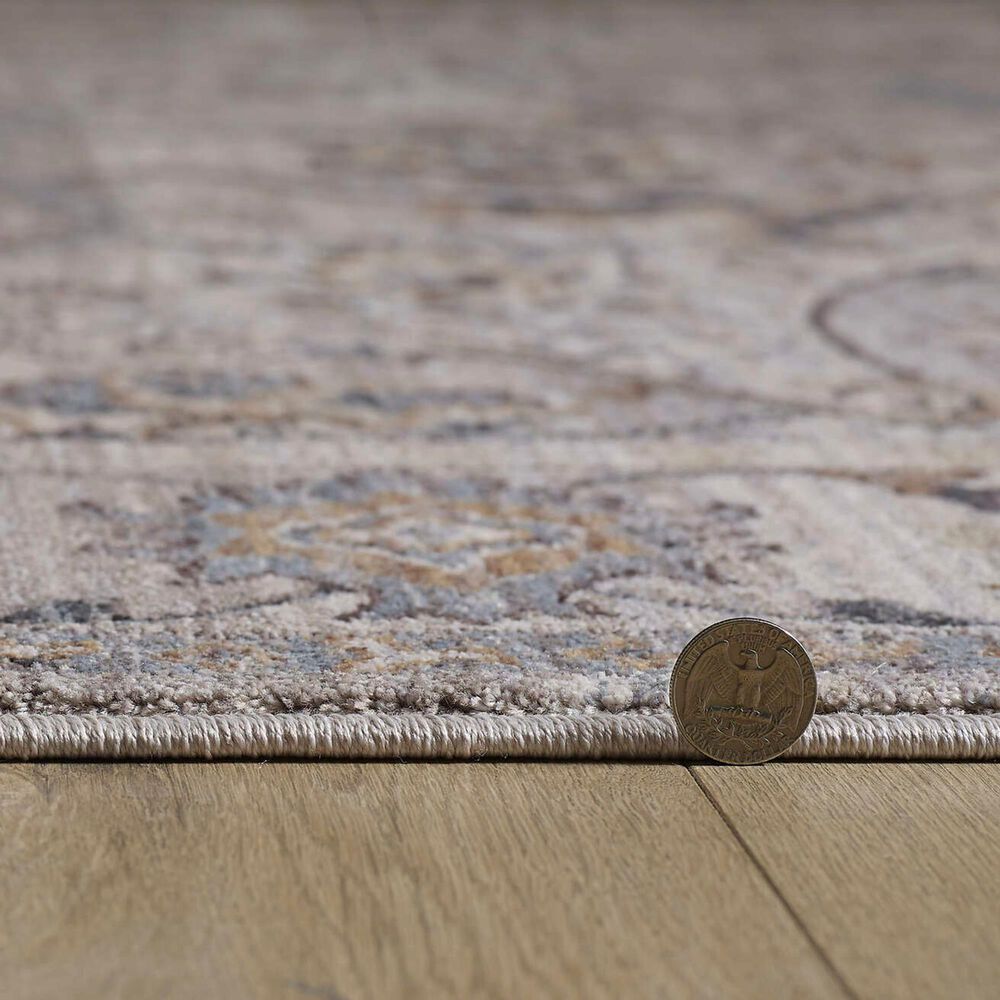 Kas Oriental Rugs Adele Delaney 11&#39;6&quot; x 15&#39;3&quot; Grey and Beige Area Rug, , large