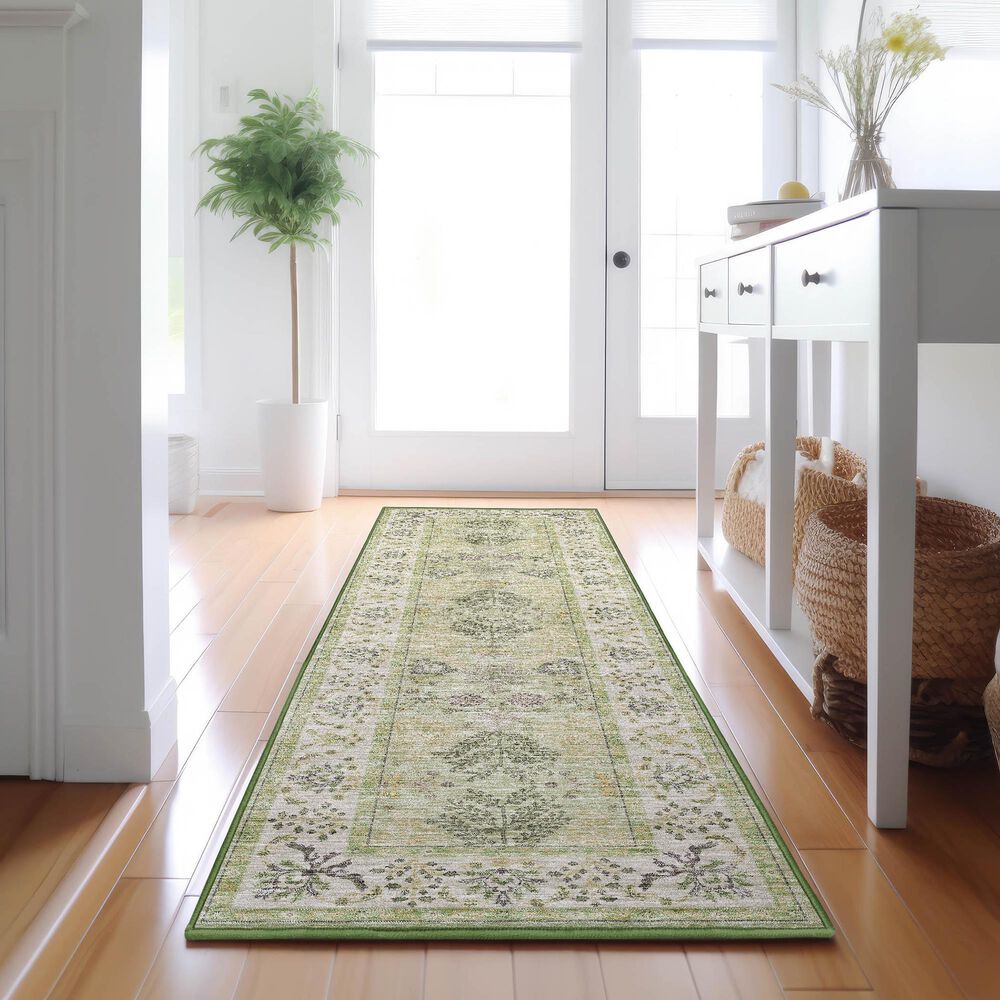 Dalyn Rug Company Hatay 2&#39;3&quot; x 7&#39;6&quot; Aloe Runner, , large