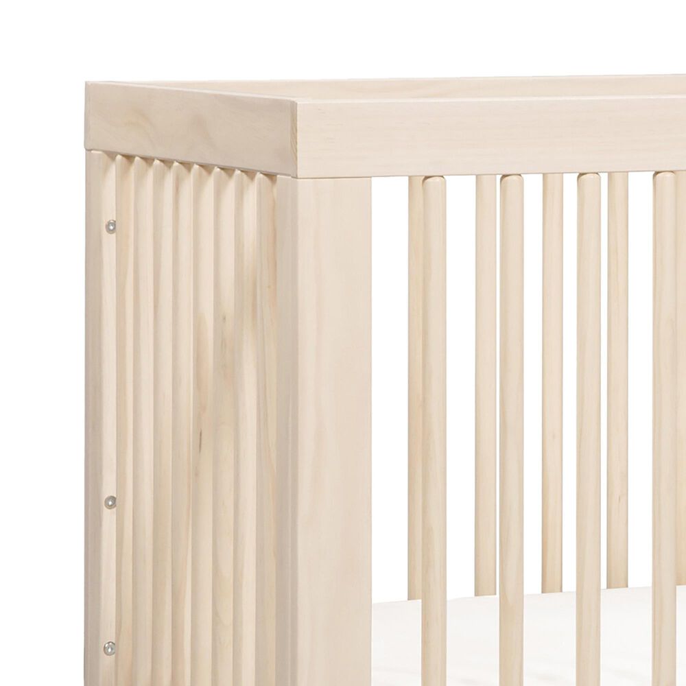 Babyletto Hudson 3-In-1 Convertible Crib and Toddler Conversion Kit in Washed Natural, , large