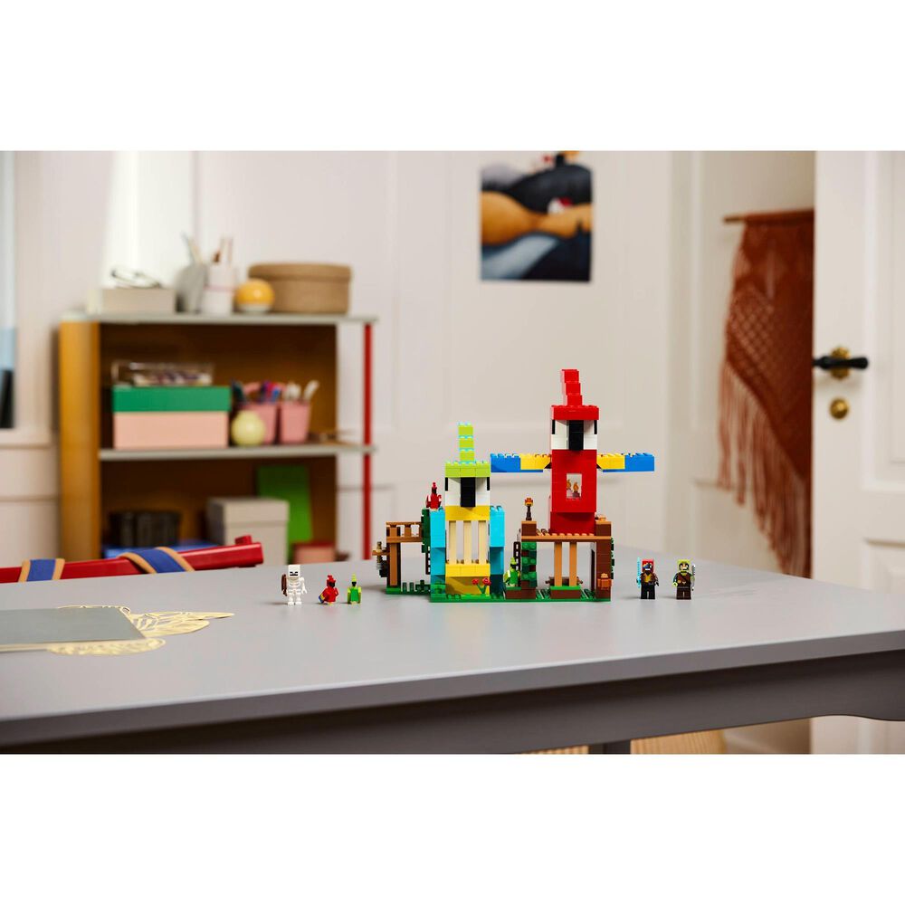 LEGO Minecraft The Parrot Houses Building Set in Multicolor, , large