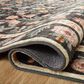 Rifle Paper Co Eden Mughal Garden 2"6" x 7"6" Black Runner, , large