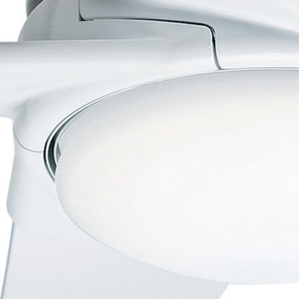 Hunter Stealth DC 54&quot; Ceiling Fan with LED Light in Snow White, , large