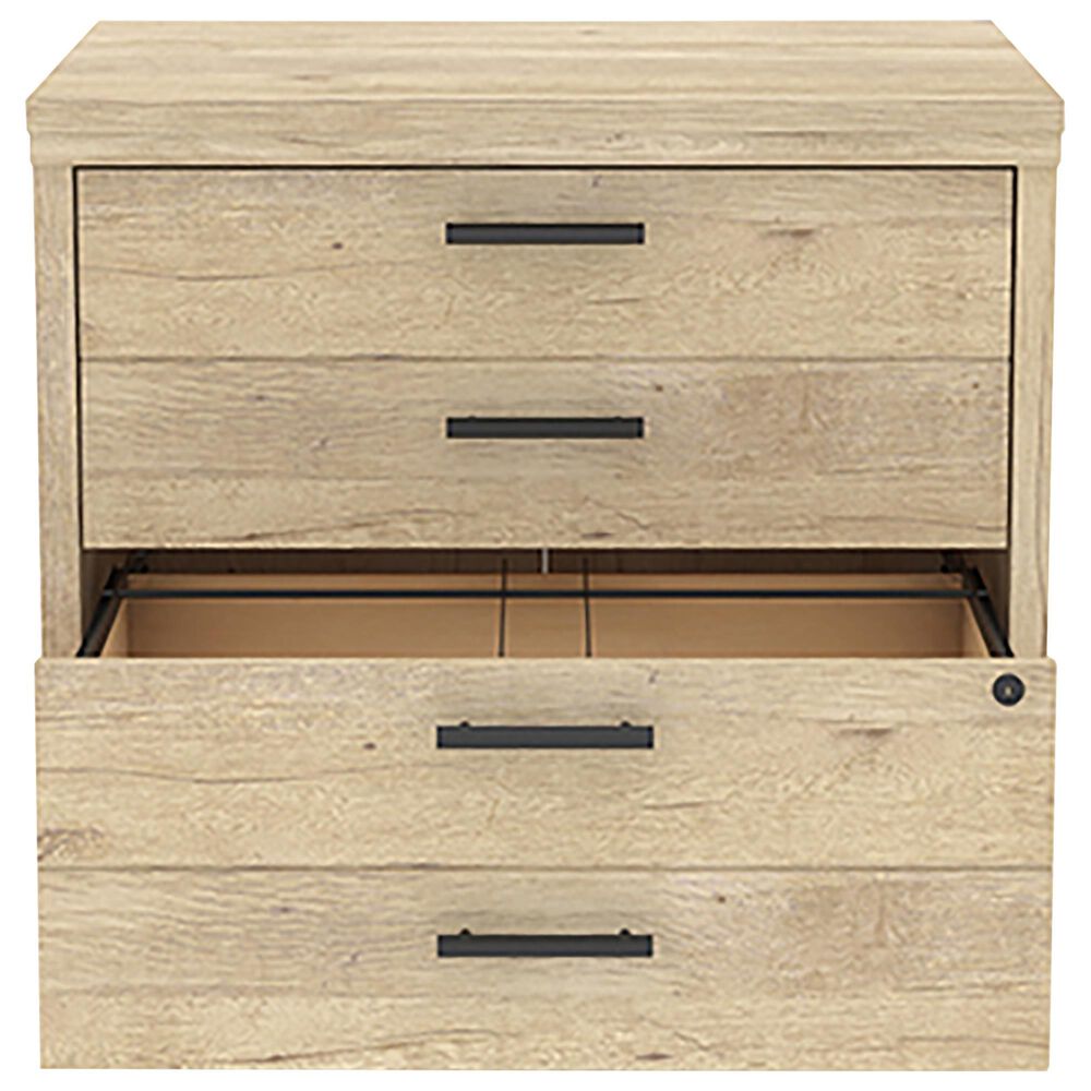 Sauder Aspen Post 2-Drawer Lateral File Cabinet in Prime Oak, , large