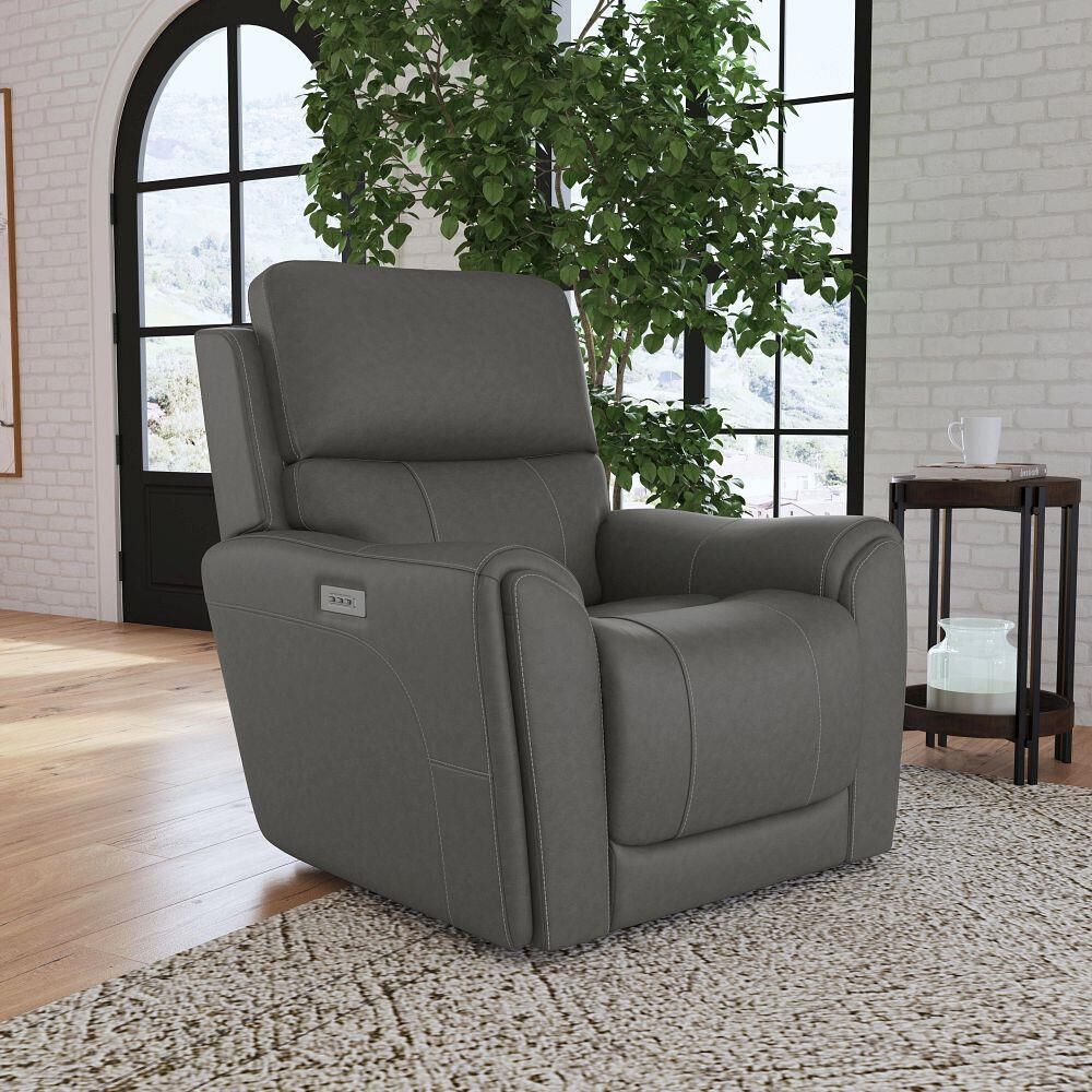 Large gray sale recliner
