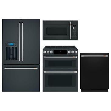 Cafe 4 Piece Kitchen Package in Black, , large