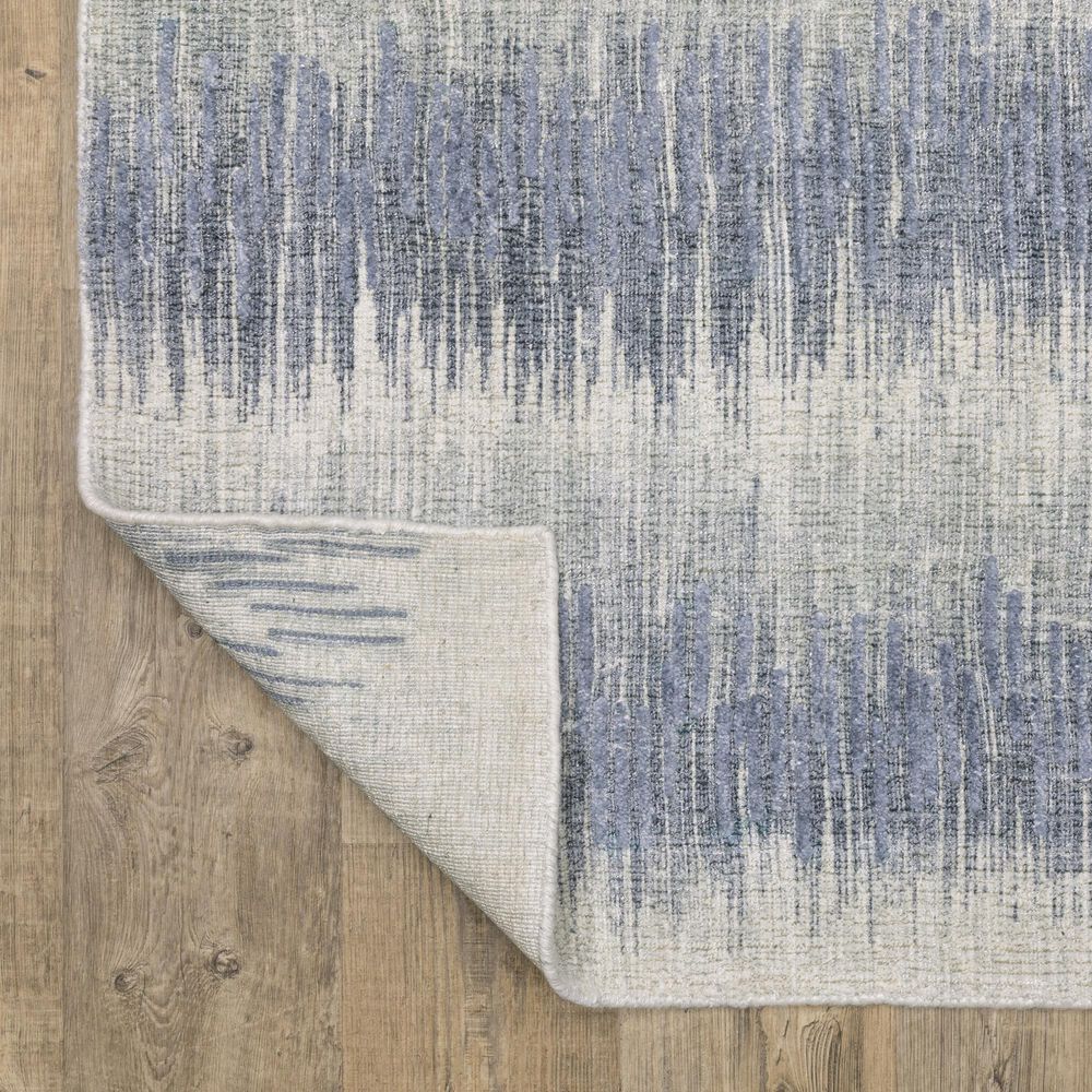 Oriental Weavers Clarke CLA06 Blue and Ivory 8&#39; x 10&#39;Area Rug, , large