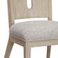 Chapel Hill Huntington Upholstered Dining Side Chair in Beach Grass, , large