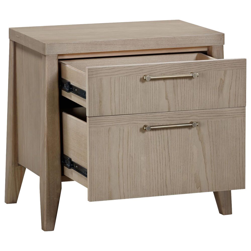 Urban Home Sumire King Platform Bed and Two Nightstands in Bisque, , large