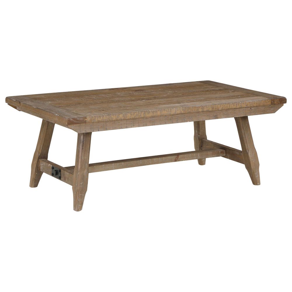 Steve Silver Furniture Riverdale Coffee Table in Driftwood, , large