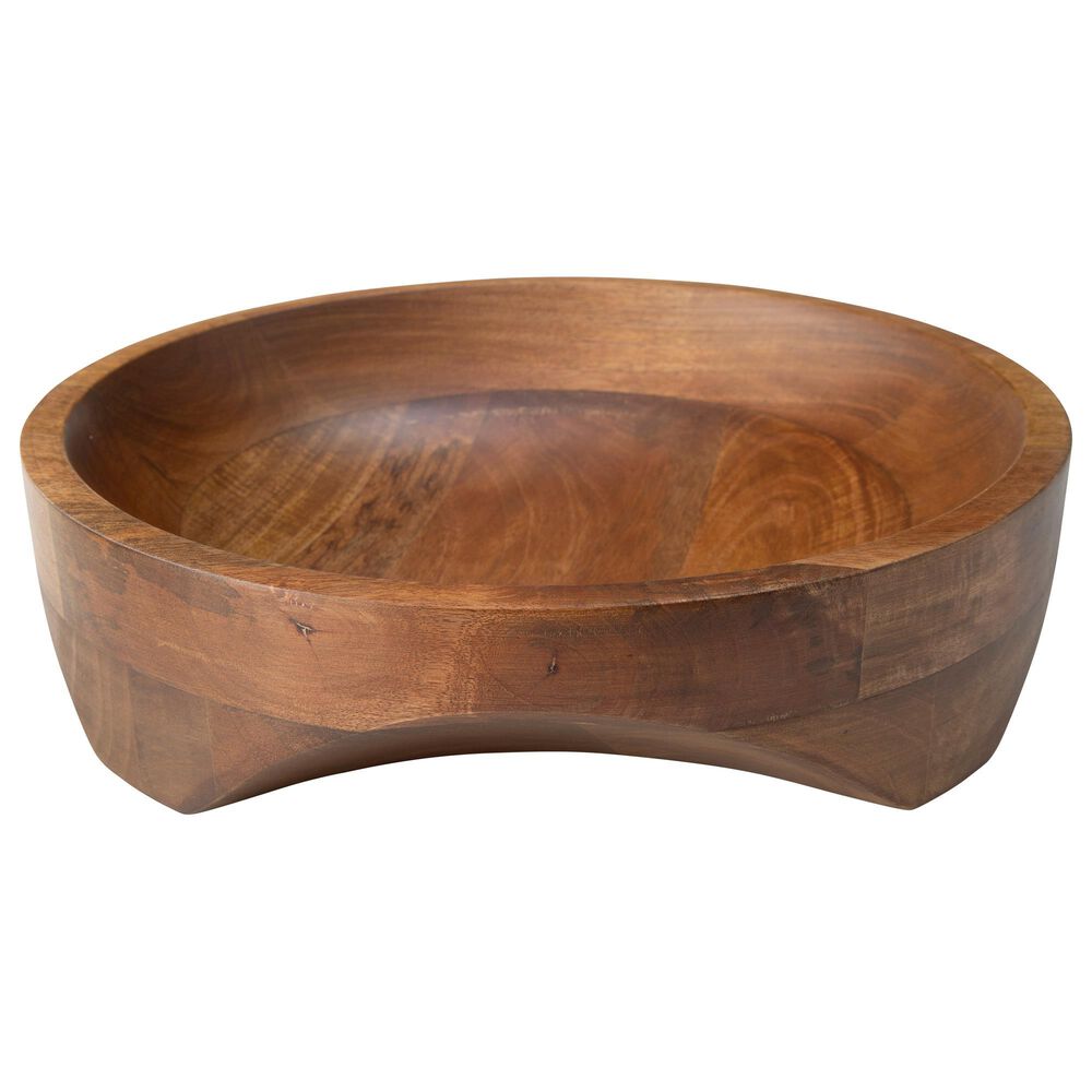 Ashley Myrtewood Bowl in Natural, , large