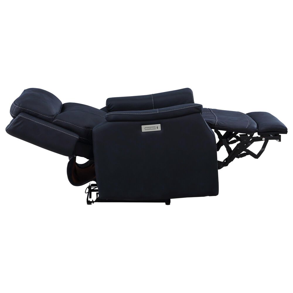 Steve Silver Valencia Dual-Power Recliner in Ocean Blue, , large