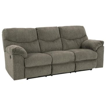 Ashley Alphons Manual Reclining Sofa in Putty, , large