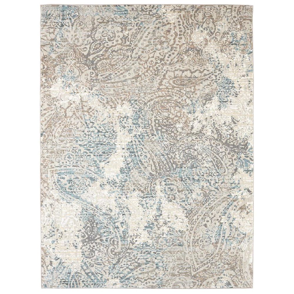 Karastan Touchstone Drava 91210-50097 9"6" x 12"11" Jadeite Area Rug, , large