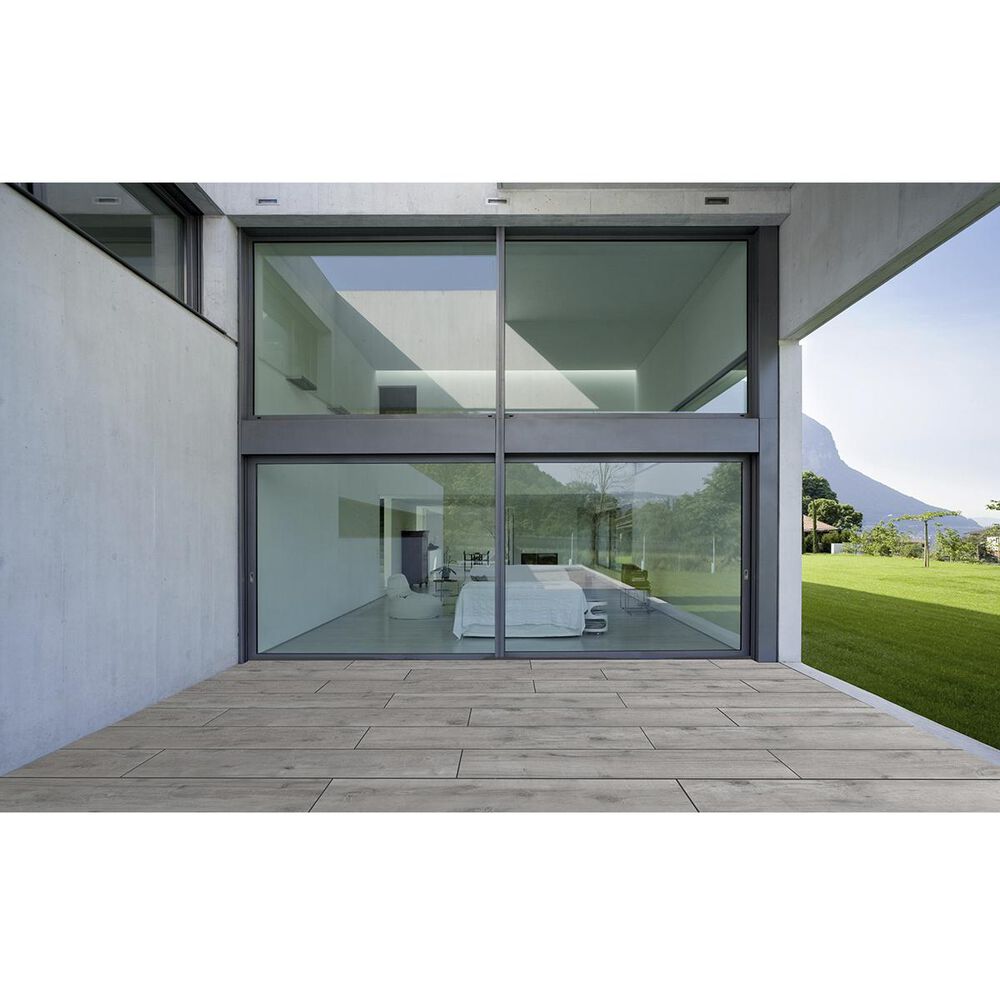 Emser Xtra Tiberwood Gray 12" x 47" Porcelain Tile, , large