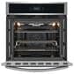 Frigidaire Gallery 2-Piece Kitchen Package with Stainless Steel 27" Built-In Convection Single Electric Wall Oven and Black 36" Induction Cooktop, , large