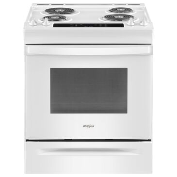 Whirlpool 4.8 Cu. Ft. Slide-in Electric Range in White, , large