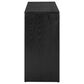 Hearth and Haven Mirod59" Console Table with Side Panel Legs in Black, , large