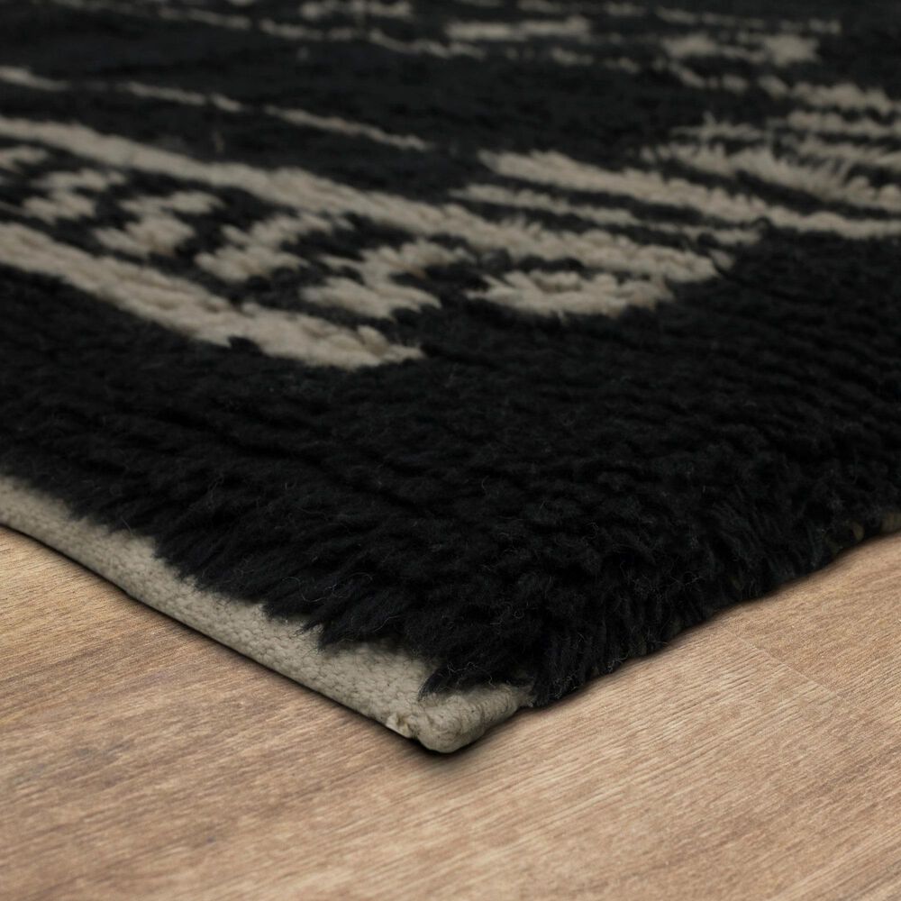 Drew and Jonathan Home Kasbah Agadir 9&#39; x 12&#39; Charcoal Area Rug, , large