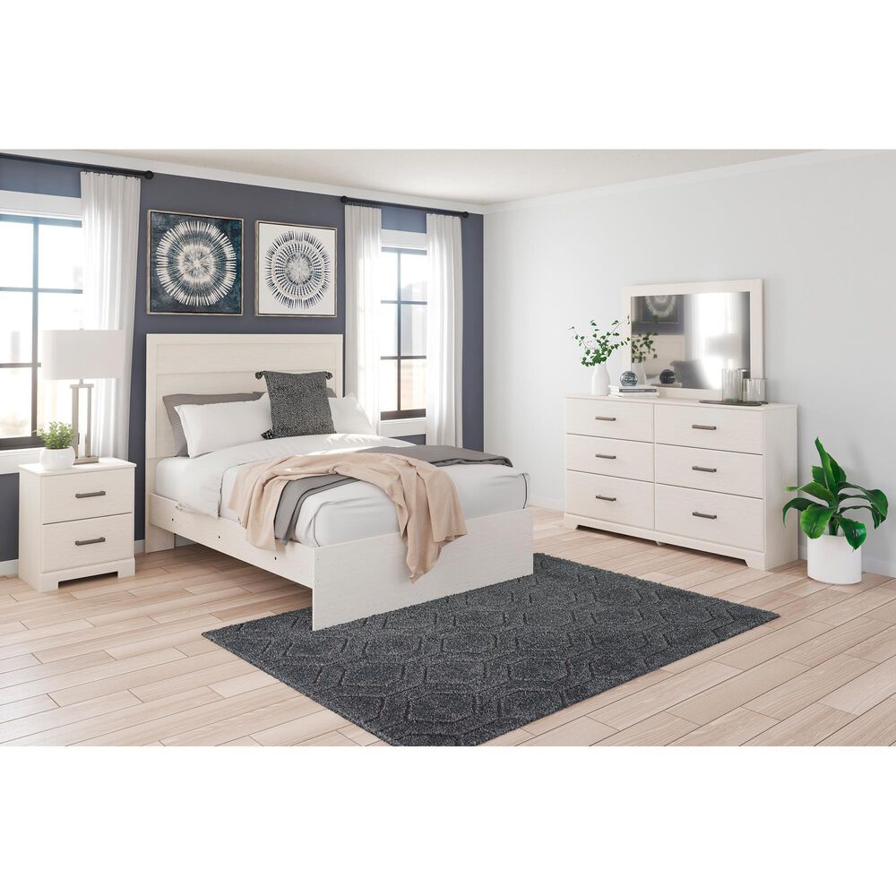Ashley Stelsie 6-Drawer Dresser in White, , large