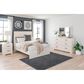 Ashley Stelsie 6-Drawer Dresser in White, , large