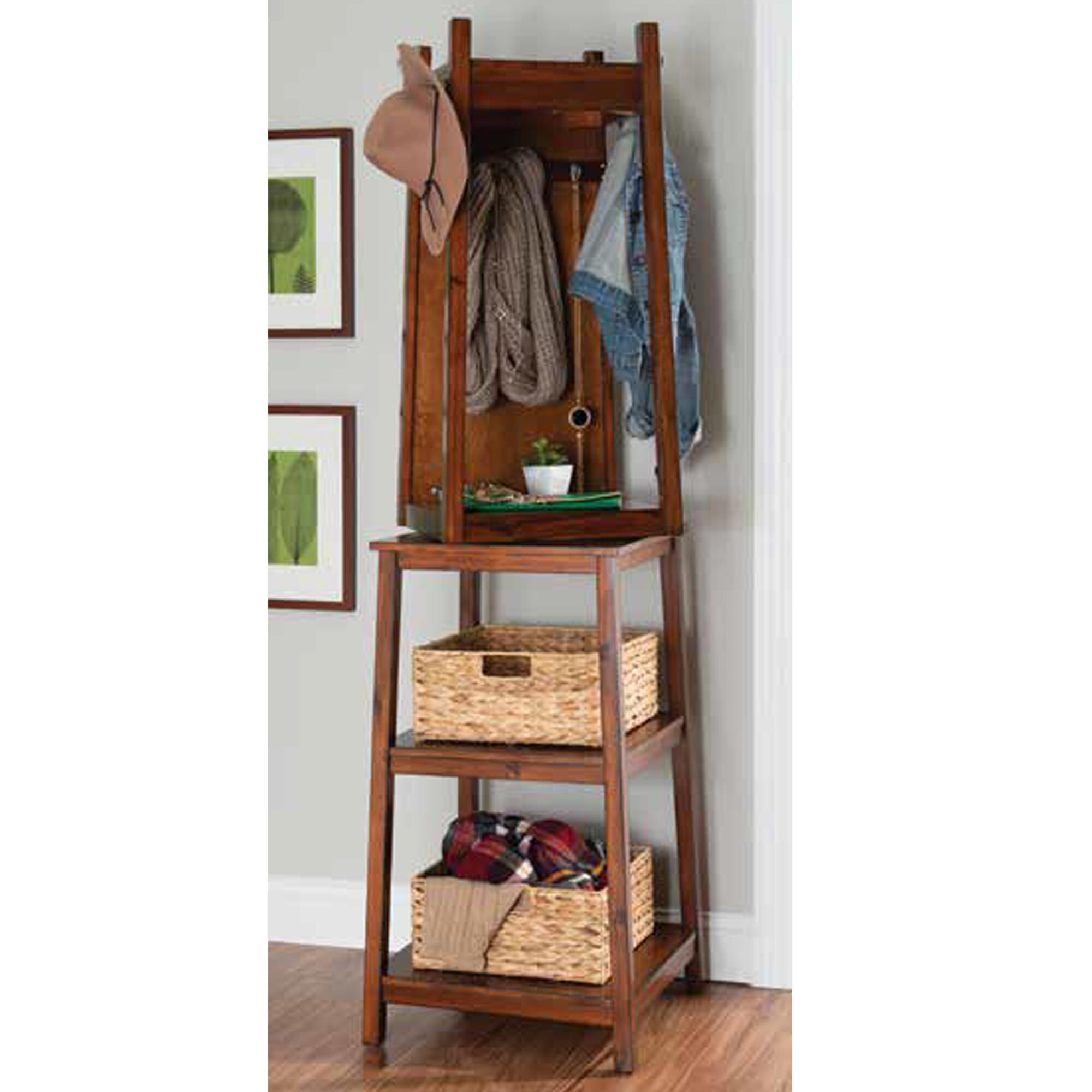 Rotating coat rack top