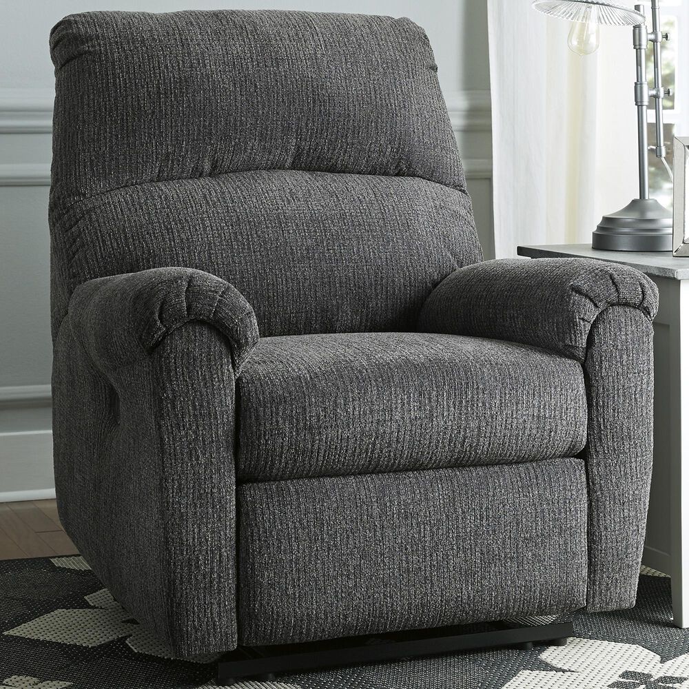 Signature Design by Ashley McTeer Power Recliner in Charcoal, , large