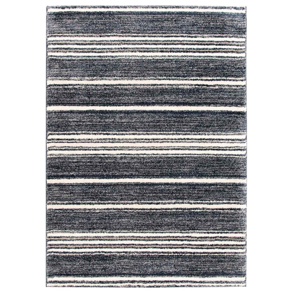 Central Oriental Trisha Yearwood Somerville Denim and Zinc 7"10" x 9"10" Area Rug, , large