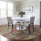 Dalyn Rug Company Karaj KJ1 8" Round Coral Indoor/Outdoor Area Rug, , large
