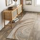 Surya Kavita 2"6" x 8" Charcoal, Dark Brown, Camel, Gray and Tan Runner, , large