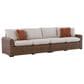 Ashley Dolan Creek 4-Piece Outdoor Sectional in Beige, , large