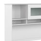 Bush Cabot 60" L-Shaped Desk with Hutch and Storage in White, , large