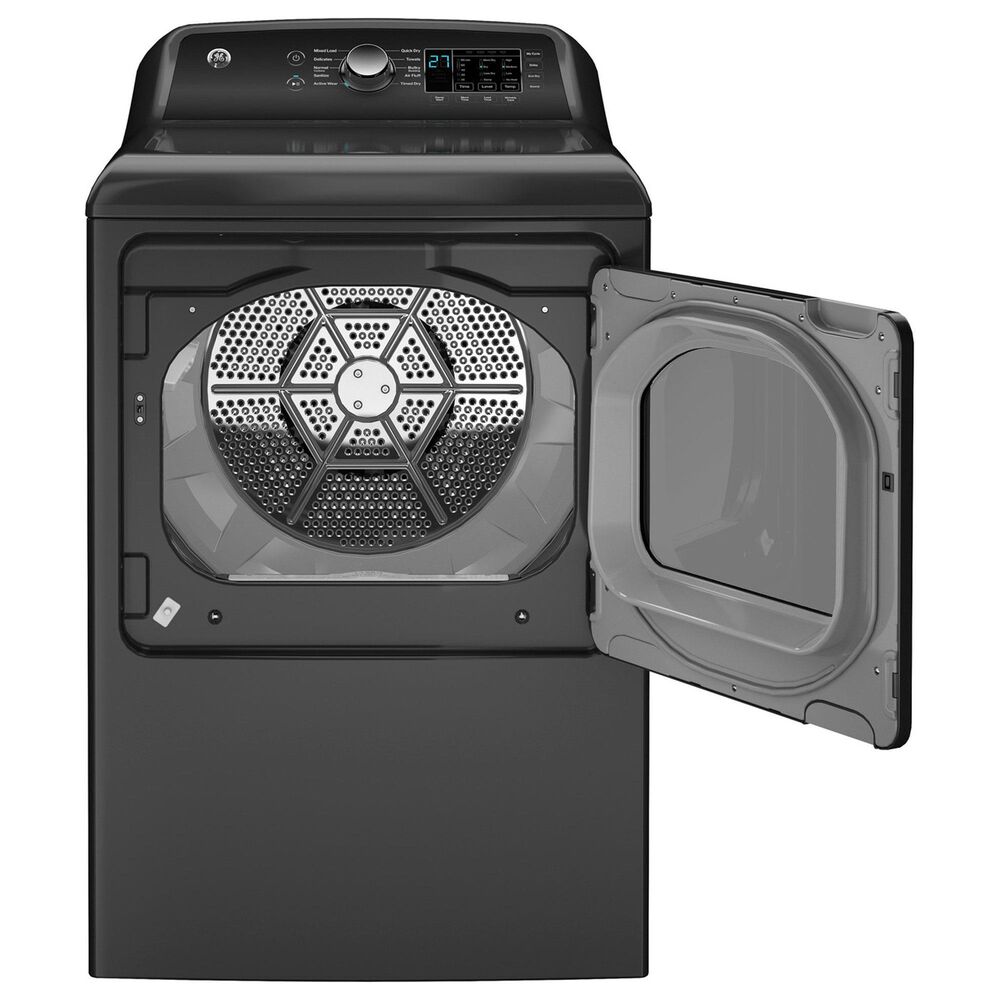 GE Appliances 7.4 Cu. Ft. Gas Dryer with Sensor Dry in Diamond Gray, , large