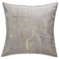 Vista Haus Ferrara 19" x 19" Square Throw Pillow in Platinum, , large