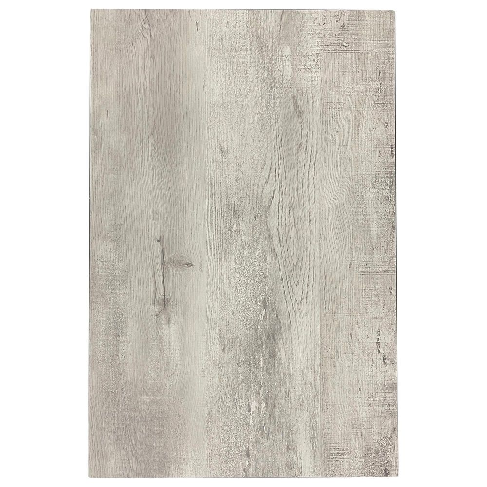 Mayberry Hill San Matteo 2-Drawer Nightstand in Ash Gray and White, , large