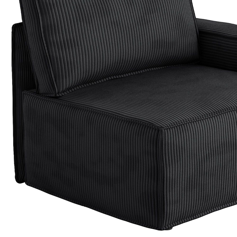 HOMLUX Right Armrest Module in Black, , large