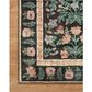 Loloi Rifle Paper Co. x Loloi Eden Mughal Garden Black 8"-6" x 11"-6" Area Rug, , large