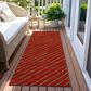 Dalyn Rug Company Wonderland WN27 2"3" x 7"6" Merlot Indoor/Outdoor Runner, , large