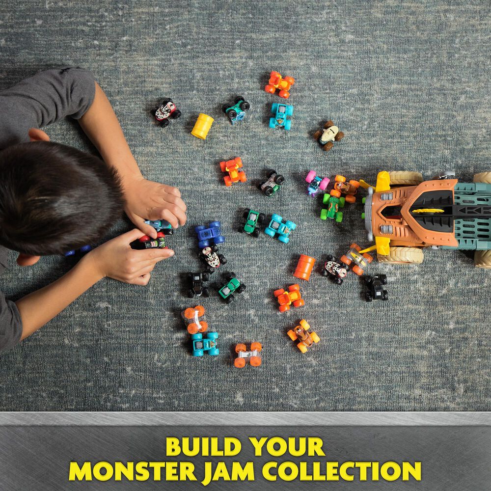 Monster Jam Mini Jam Megalodon Mad Hog Chomper Truck Play Set, , large