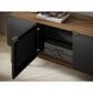 BDI Plume 80" 4-Door Media Cabinet in Walnut and Bronze, , large